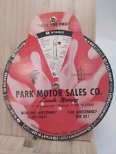 1964 Ford Training Aid For Bowling Wheel Park Motor Sales Detroit  Lincoln Merc