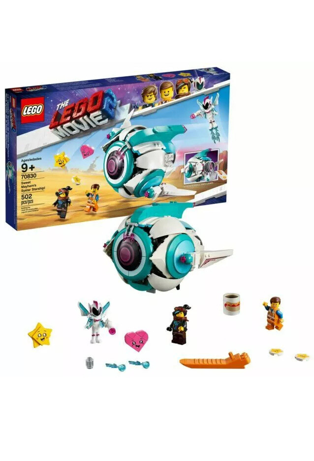 Lego 70830 The Lego Movie 2 Sweet Mayhem's Systar Starship Emmet