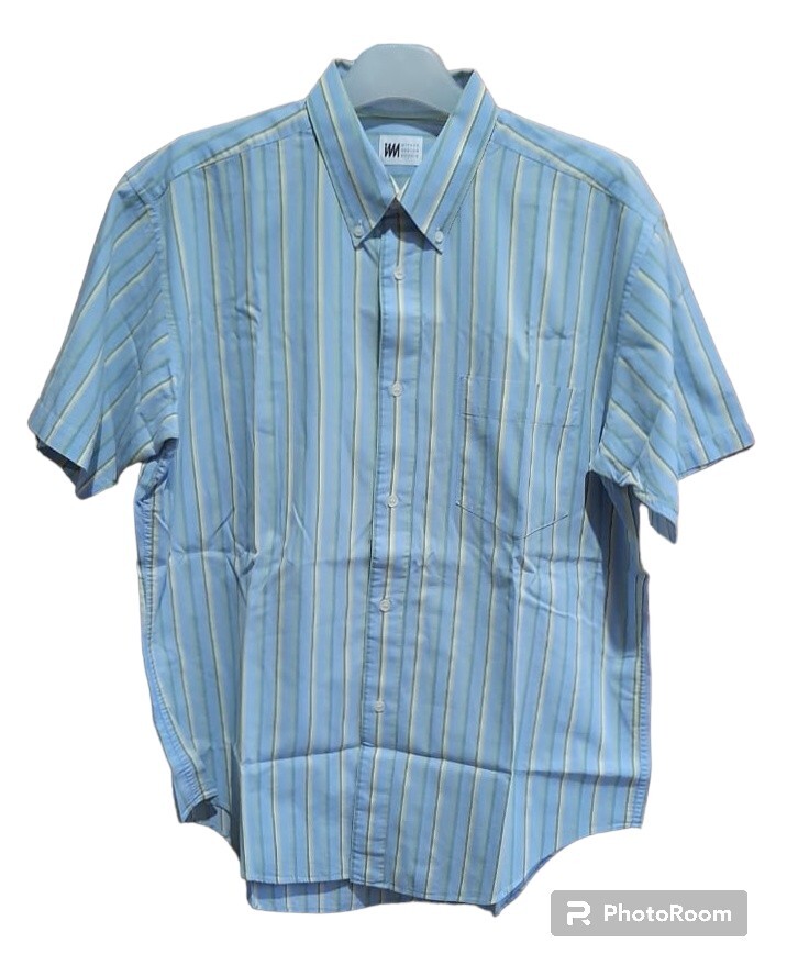 IM MIYAKE DESIGN STUDIO BY ISSEY MIYAKE STRIPE SHIRT MADE IN JAPAN