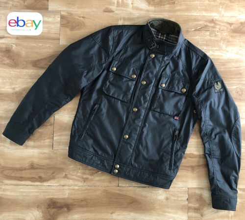 Belstaff RACEMASTER 1981 jacket, waxed cotton, black, size L
