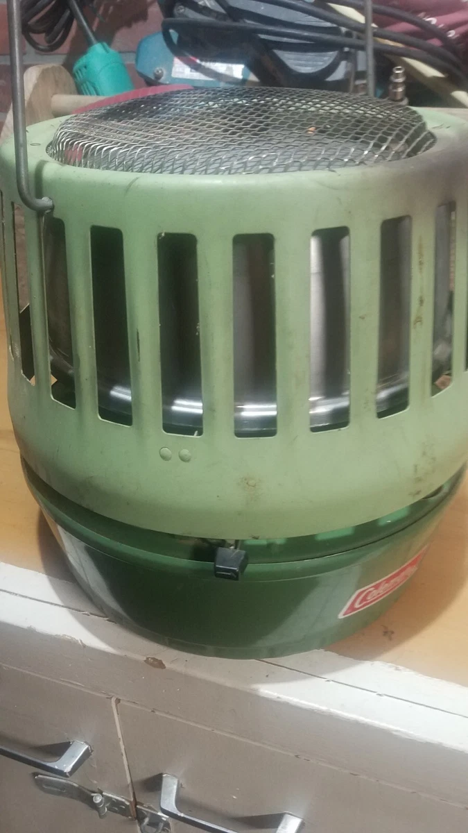 Coleman 3000-5000 BTU Catalytic Heater Green, New Wick | eBay
