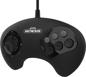 Retro-Bit Official Sega Genesis BIG6 Controller 6-Button Pad for Sega Genesis