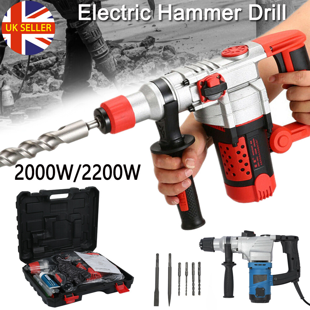 2000W 2200W Electric Rotary Jack Hammer Drill Demolition Breaker SDS