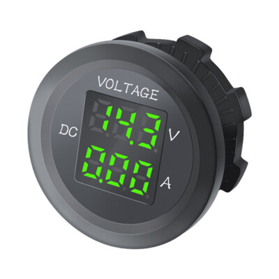 DC 12V 24V Voltmeter LED Digital Panel-Meter KFZ Auto Motorrad Spannungsanzeige