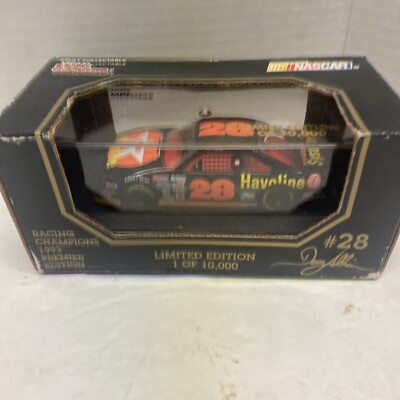 Racing Champions Davey Allison #28 Havoline Thunderbird Stock Car 1993 1:43