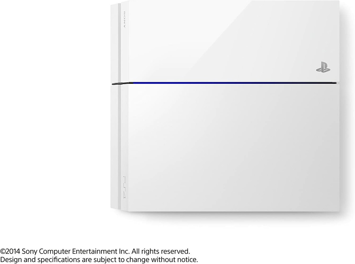 SONY Playstation 4 PS4 Glacier White console 500GB CUH