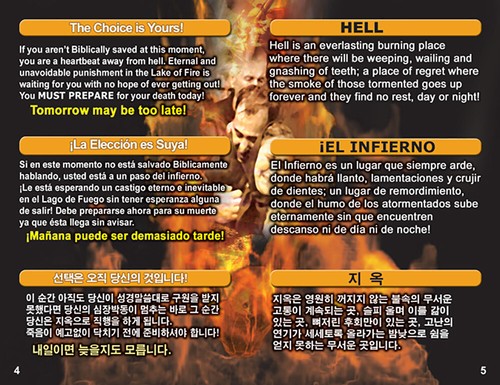 ENGLISH/SPANISH/KOREAN, 3 Language Tracts-Pack of 40 in 4 Covers, 24 Pages Each - Picture 3 of 12