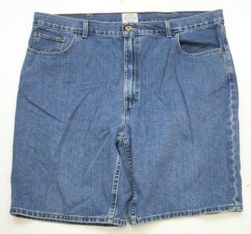 St. Johns Bay Blue Flat Front Cotton 