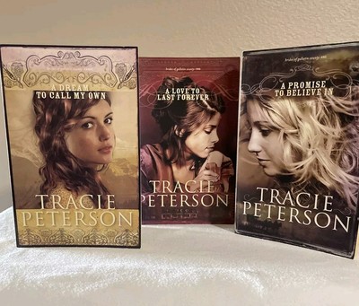 3 Tracie Peterson Brides of Gallatin County Trade PB Romance Bethany House