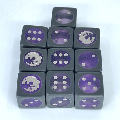 Tyraniden D6 Würfel Set x10 - Tyraniden - Warhammer 40k Games Workshop X20457