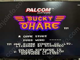 Weekend Sale Bucky O'Hare (Used, Excellent Condition, NES European Version)