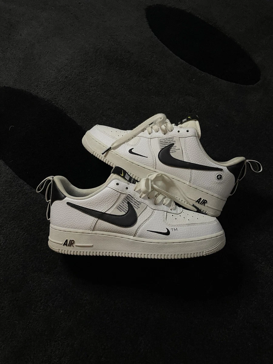 Nike Air Force 1 Utility Low Black | eBay