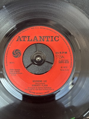 Roberta Flack ** Reverend Lee / Business Goes On - 1970 US Soul Import 7''