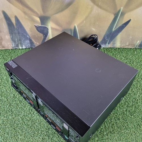 Vintage JVC Twin Reverse Kassettendeck Model KD-WR90 getestet funktioniert - Bild 8 von 14