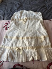 Urban Outfitters Women's Chiffon Mini Dress Babydoll Romantic Style Size Medium