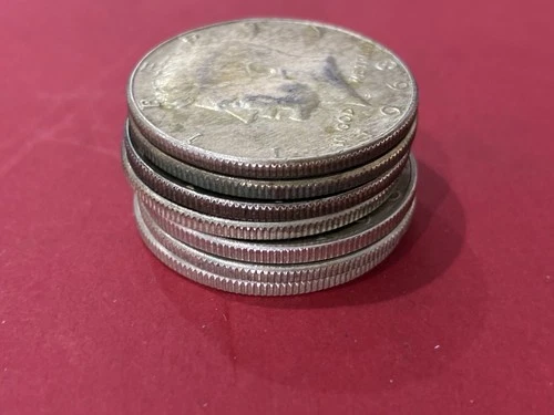 Kennedy Half Dollar Lot 1964-1970 50C 7 Coins Circulated 1-90%  6-40* 1970 proof