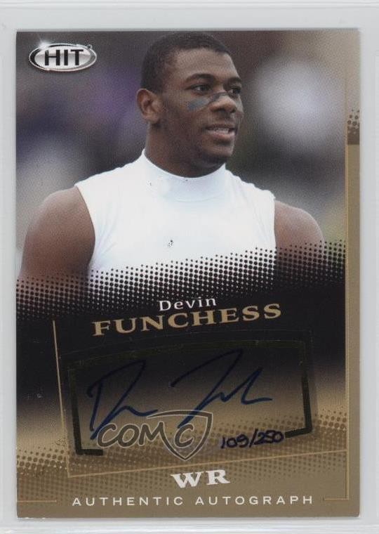 2015 Sage Hit Gold 105/250 Devin Funchess #A1 Rookie Auto RC 0f8