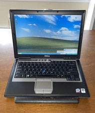 Dell Latitude D630 Windows XP Laptop w/batt, chrg.  (N4K1)