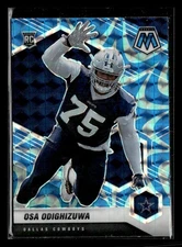 2021 Panini Mosaic Osa Odighizuwa #360 Reactive Blue Rookie