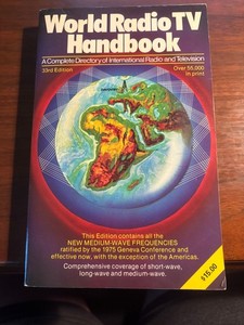 1979 World Radio Handbook (WRTH) (WRTVH) Shortwave Medium Wave - VG Condition