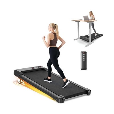 Walking Pad Treadmill with Handle Bar,Walking Pad with Incline 8%,2.5HP Quiet...