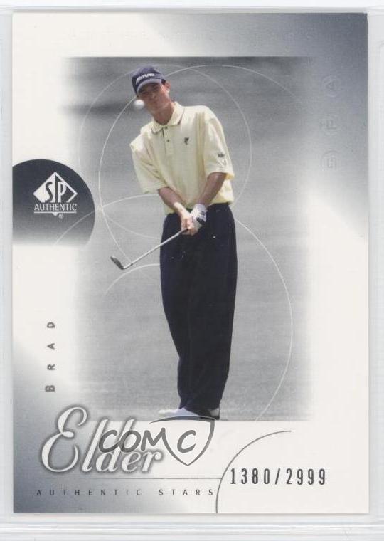 2001 SP Authentic Authentic Stars 1380/2999 Brad Elder #55 Rookie RC 0k0