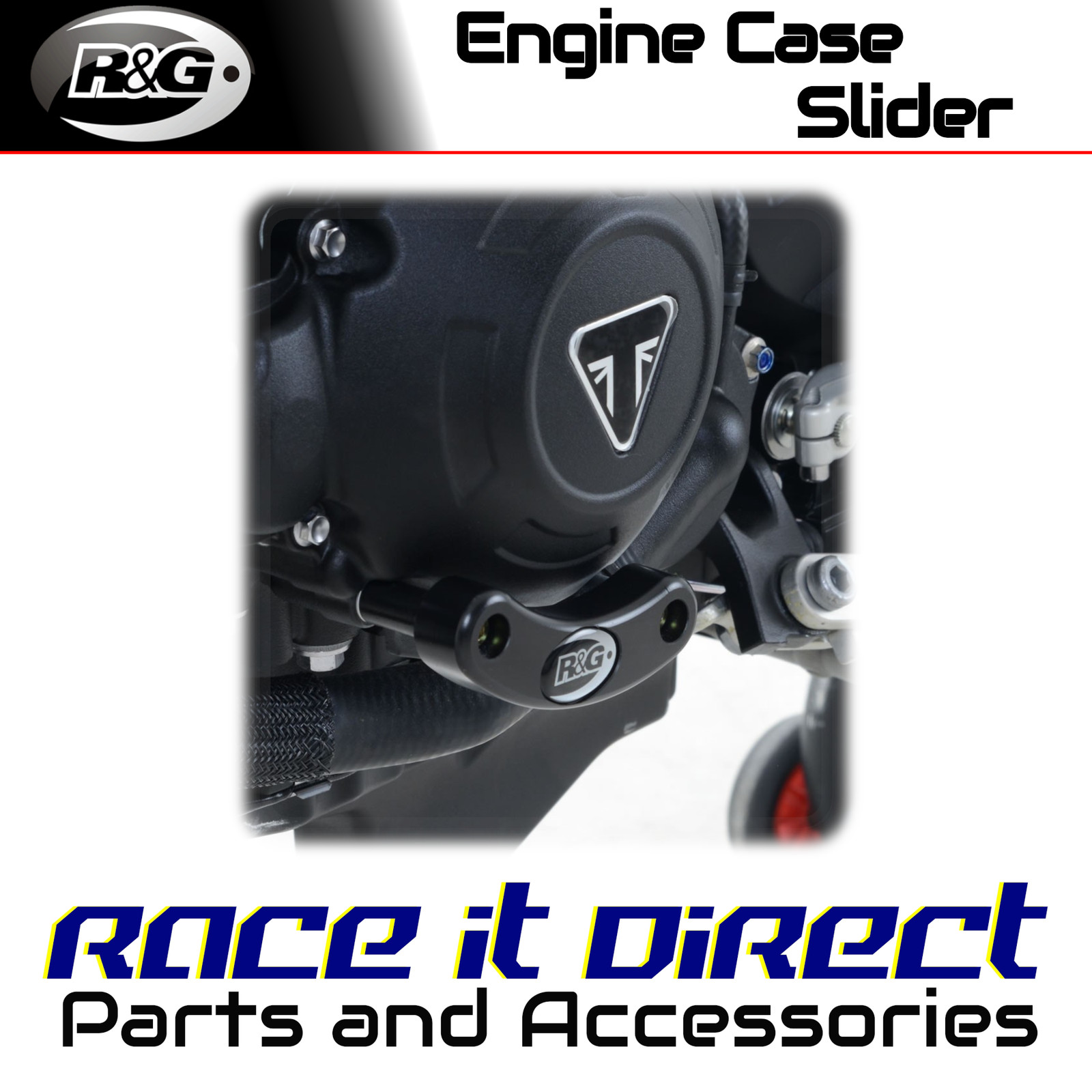 Engine Case Sliders for Triumph Speed Triple R 2016-2018 LHS R&G