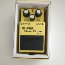 Boss SD-1 Super Over Drive Guitar Effects Pedal Distortion Boxed