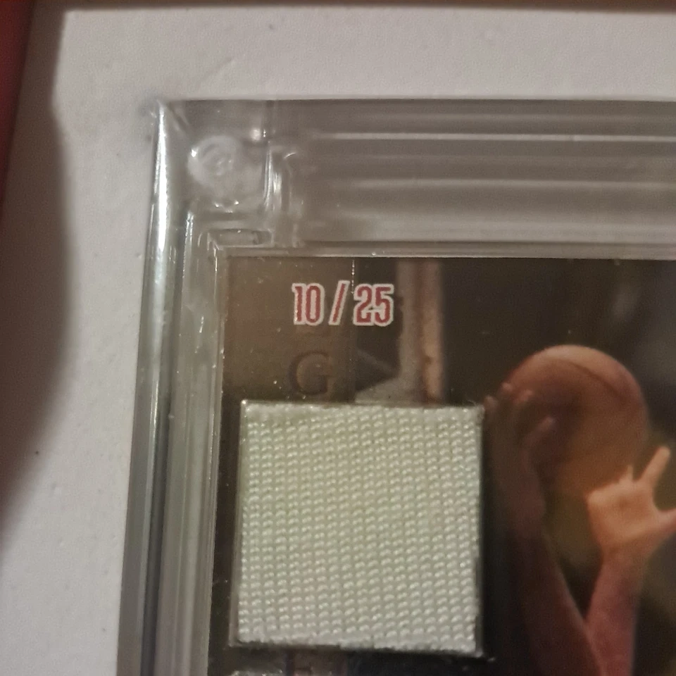 🔥🏀Elgin Baylor 1962/63 Triple Parche NBA #10/25 Topps Stars Jersey Fusion 10/25 Foto 3 de 4