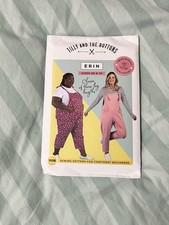 Tilly and The Buttons Erin Dungarees ￼Sewing Pattern UK6-34 New Uncut