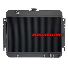3row Radiator Fit 1965-1969 Chevrolet Impala Biscayne Caprice Black V8 L6 At 3row Radiator Fit 1965-1969 Chevrolet Impala Biscayne Caprice Black V8 L6 At