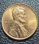 1958-D Lincoln Wheat Cent Penny Uncirculated Denver Mint 1C Coin