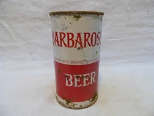 BARBAROSSA FLAT TOP BEER CAN~WUNDBRAU BRG, CINCINATI, OH