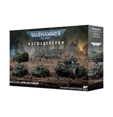 Warhammer 40k: Armageddon Battalion - Astra Militarum | eBay