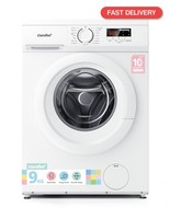 COMFEE' 9kg Washing Machine Energy Class A 1400rpm BLDC Motor Slim White