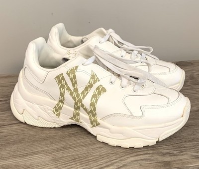 MLB Big Ball Chunky New York NY Yankees Sneakers White Shoes EU 41 Men s US 8
