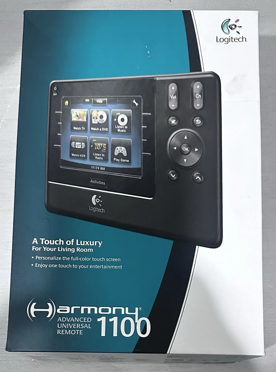 ロジテック　Logitech Harmony 1100 Universal Remote タッチスクリーン Amazon.co.jp: ロジテック Logitech Harmony 1100 Universal Remote