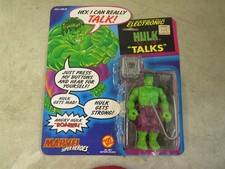 1991 Marvel Super Heroes Talking Hulk 5 Figur...