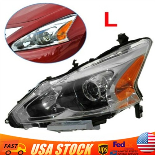 2013 2014 2015 NISSAN ALTIMA Front Headlight Left Driver Halogen Light