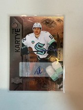 2023-24 Upper Deck SkyBox Hockey Auto Rookies Silver Tye Kartye /399