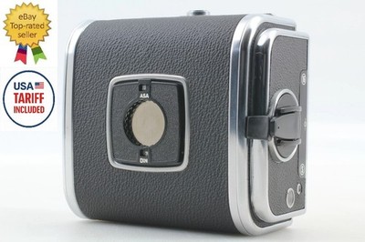 RARE [N MINT]  Hasselblad A16S A16 S II Chrome 4x4 Film Back Magazine From JAPAN