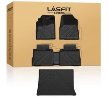 LASFIT Floor Mats & Cargo Liner for Chevrolet Equinox/GMC Terrain 2010-2017