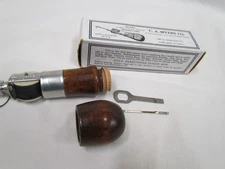 Vintage C.A. Myers Famous Lock Stitch Sewing "Awl For All" w/ Box Tool Needle