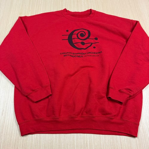 Vintage Chicago Symphony Orchestra 90s Sweatshirt Large Souvenir classical music