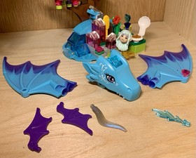Lego Elves: (incomplete) 41179 Queens Dragon & 41172 Water Dragon W/Manual