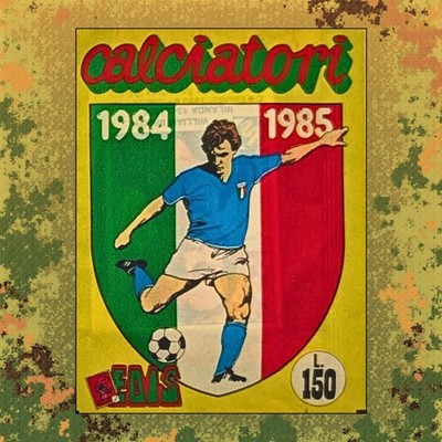 1984/85 Edis Calciatori Sealed Sticker Pack. Maradona Napoli Rookie