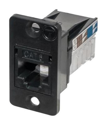 TUK - RJ45 Cat6 Socket to IDC Coupler, LSA Plus 110 Termination