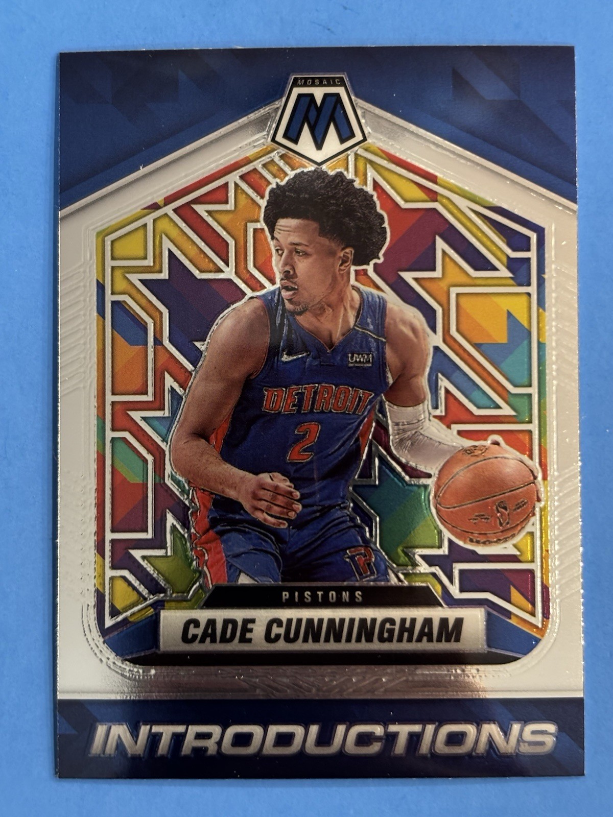 2021-22 Panini Mosaic Cade Cunningham Introductions RC Rookie #3