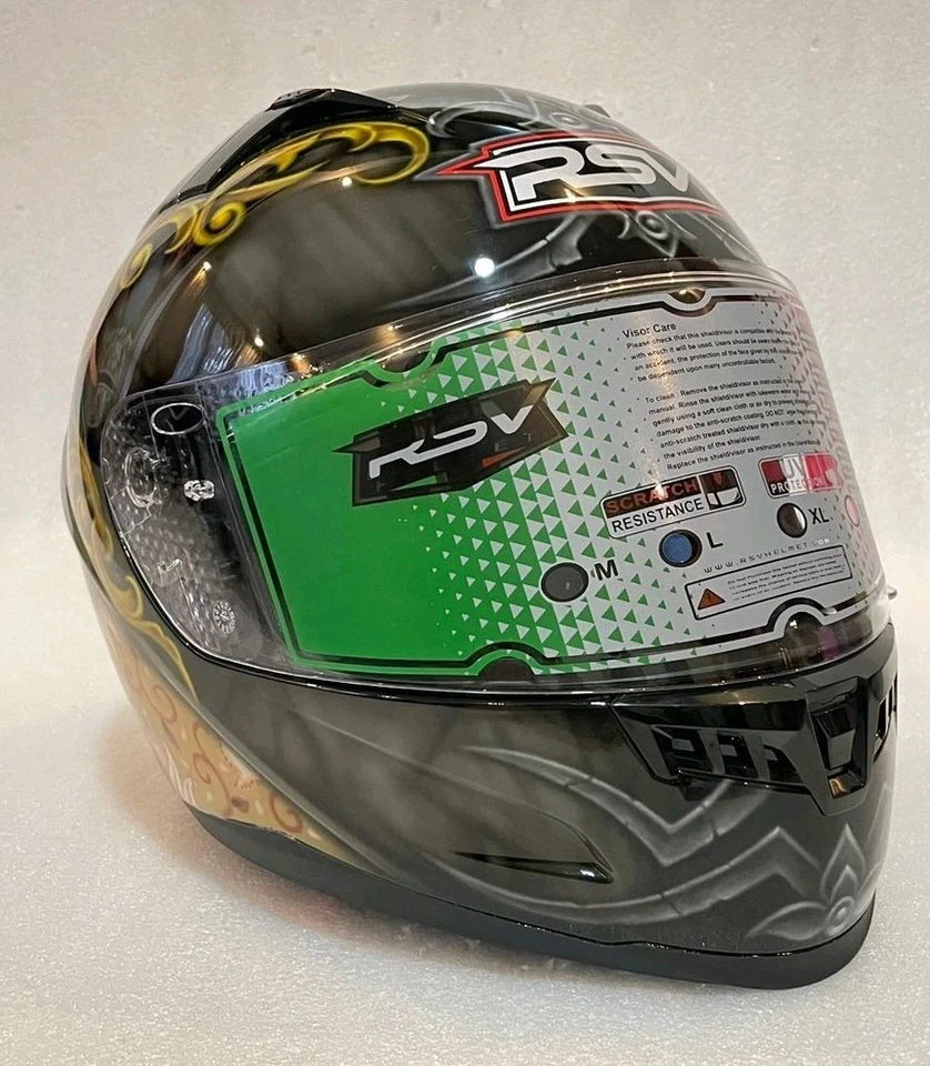 CASCO RSV MOTO PERSONALIZADO "BATIK" (O HECHO A PETICIÓN), AIRBRUST NO PEGATINA Foto 4 de 4
