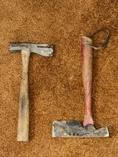 AJC Roofing Hammer & An Unmarked Similar Hammer Old Used